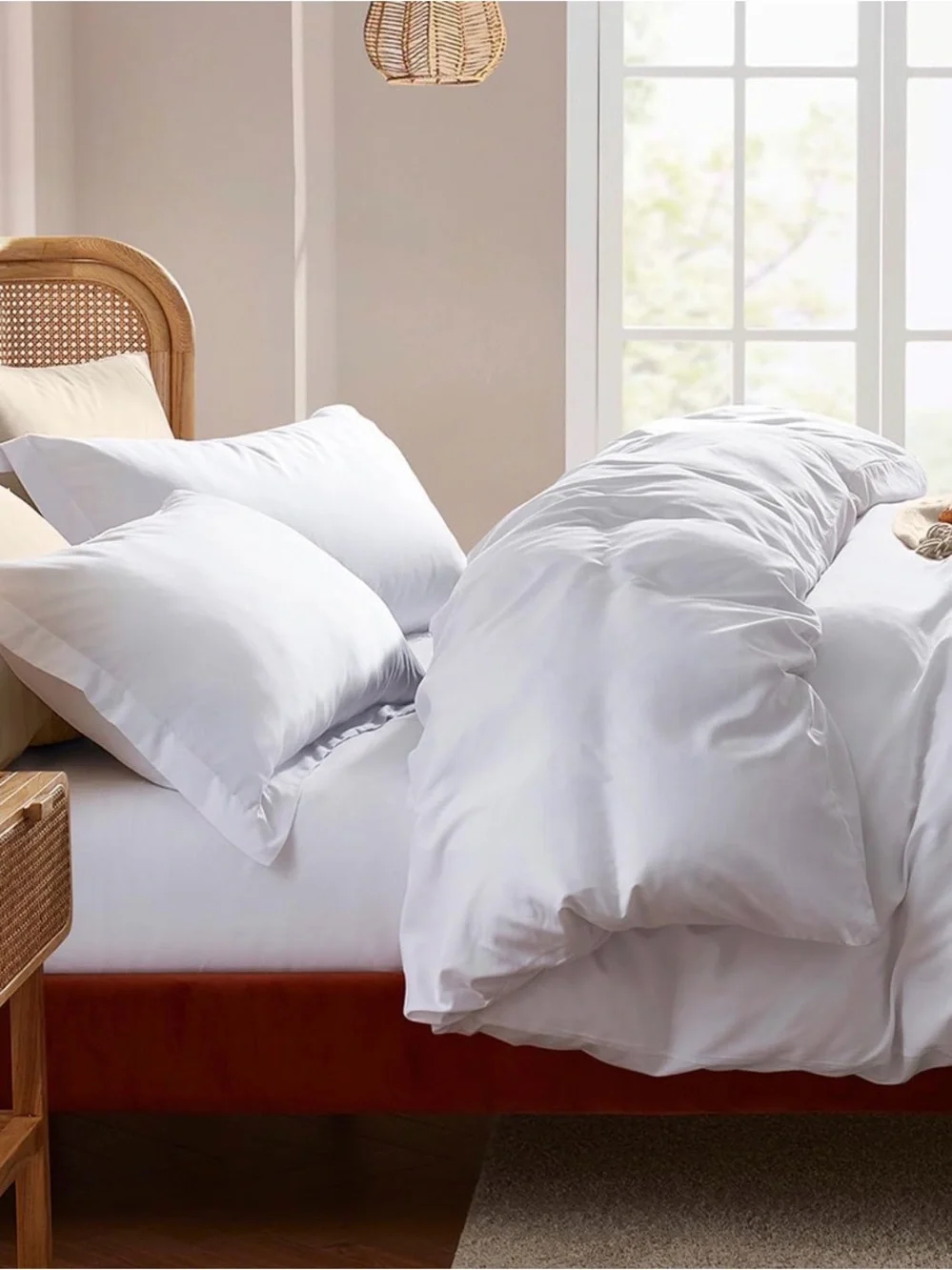 NESTL White Butter-soft Duvet Cover Set